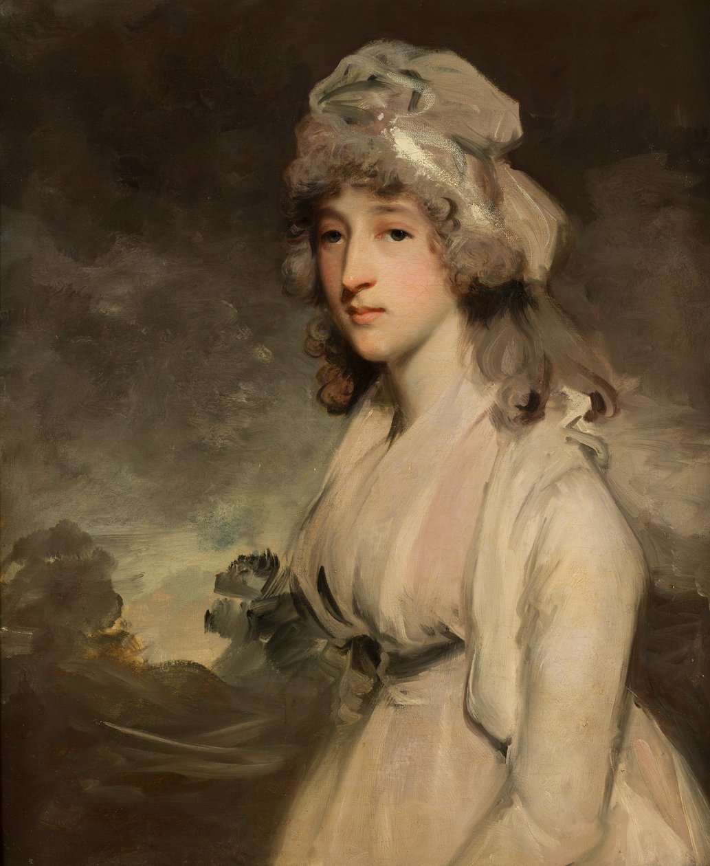 Portrait of Hon. Elizabeth Diana Bridgeman, Mrs Gunning by John Hoppner