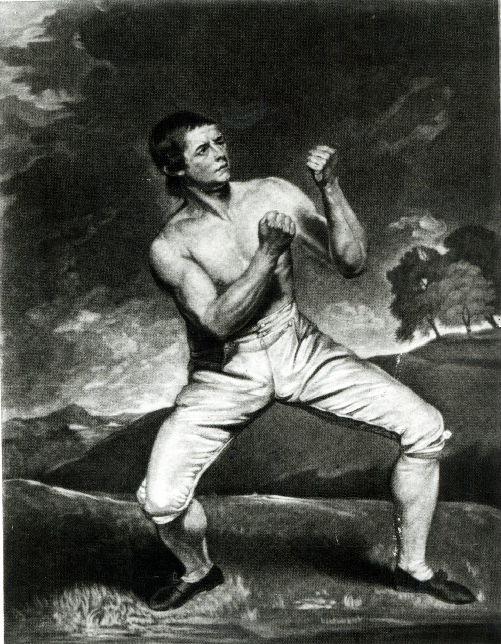 Portrait of Richard Humphreys, engraved by J. Young by John Hoppner