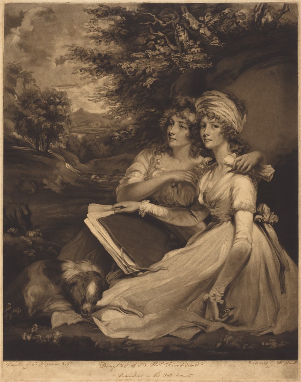 The Daughters of Sir Thomas Frankland by John Hoppner