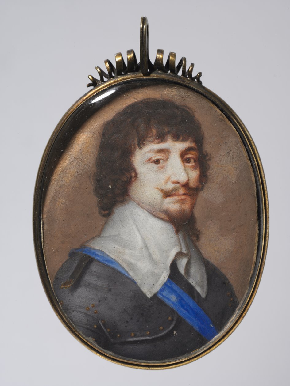 Portrait of Frederick V, Elector Palatine, King of Bohemia by John Hoskins