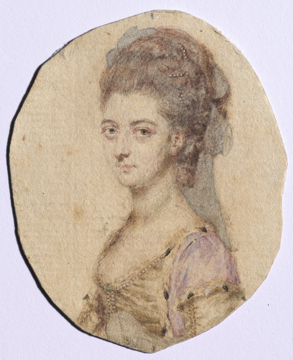 Portrait of Charlotte Bertie, née Warren, 4th Countess of Abingdon, 1778 by John I. smart
