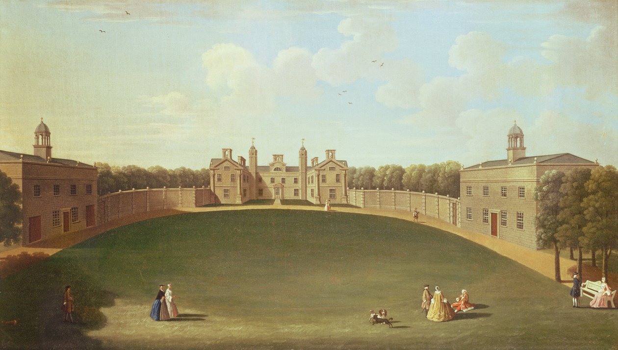 Morville Hall, Shropshire by John Inigo Richards