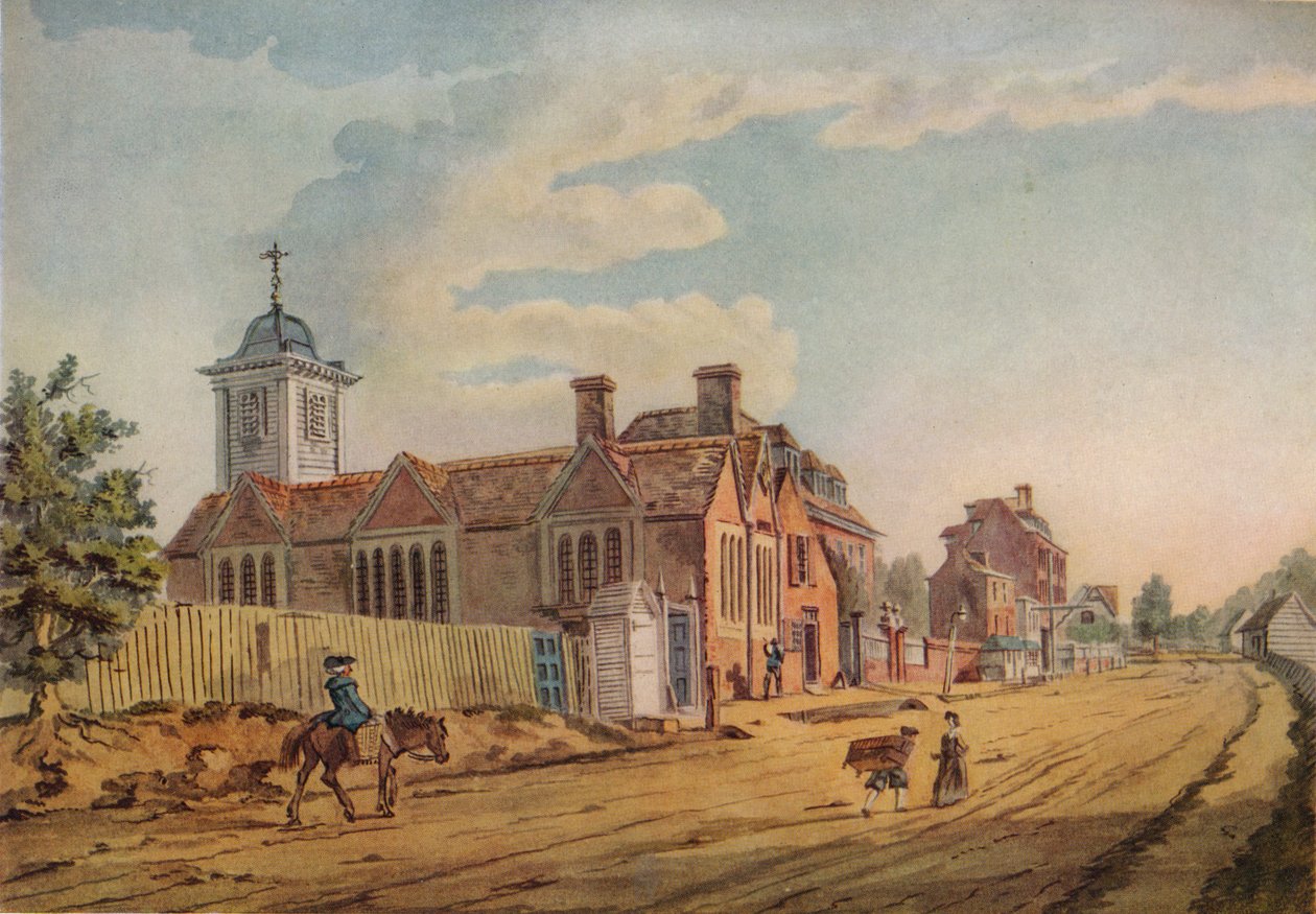 The Old Chapel, Kentish Town, c1770 by John Inigo Richards