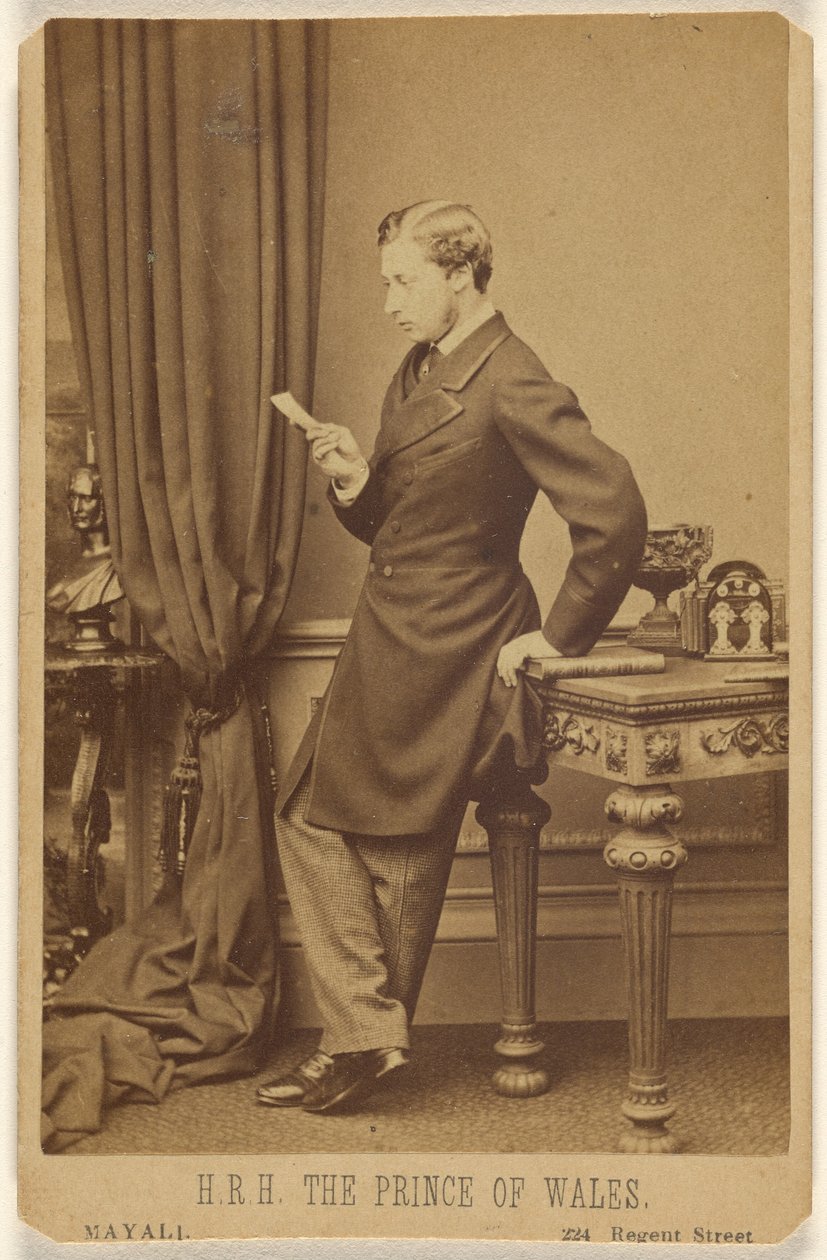 H.R.H. The Prince of Wales by John Jabez Edwin Mayall