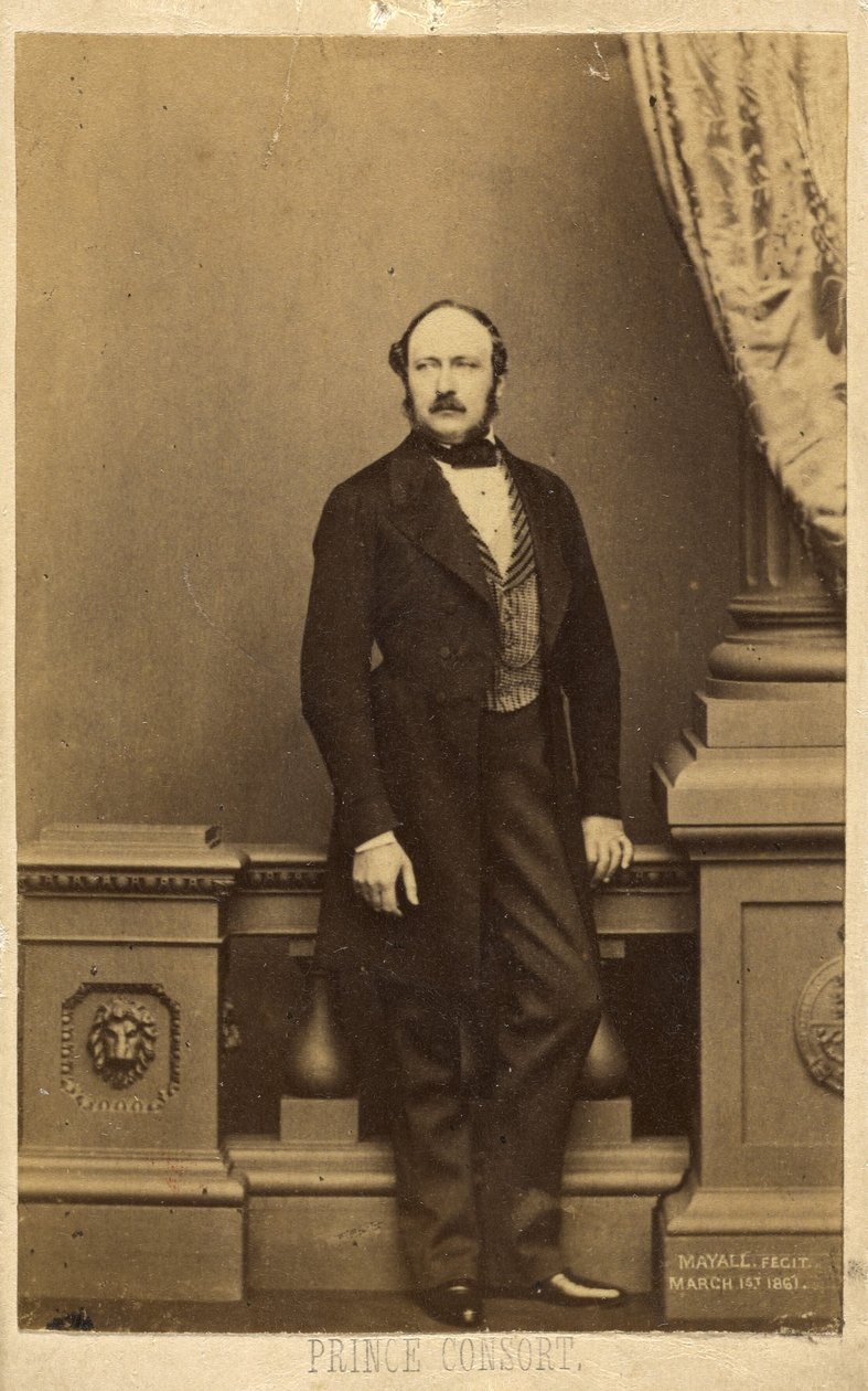 Prince Consort, Francis Charles Augustus Emmanuel Albert, Prince of Saxe-Coburg-Gotha by John Jabez Edwin Mayall