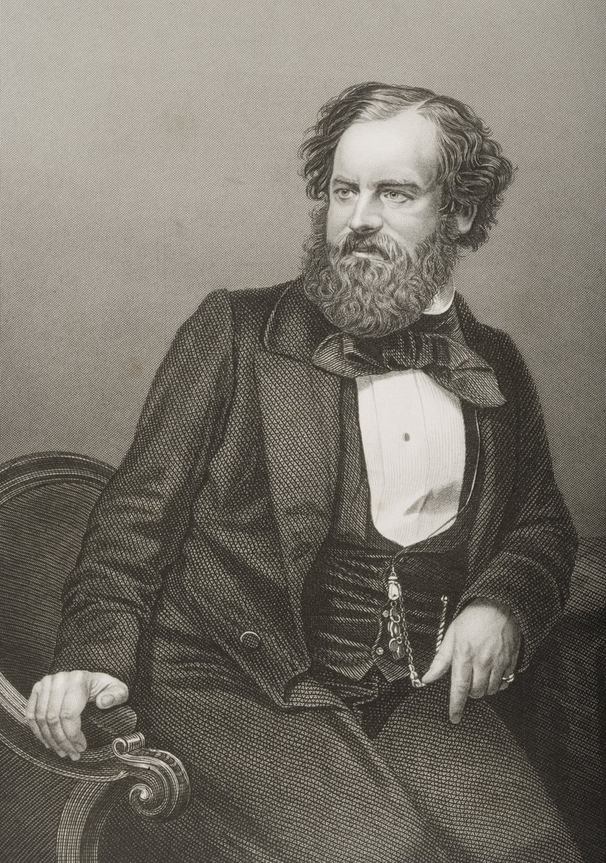Albert Smith, engraved by D.J. Pound from a photograph, from 