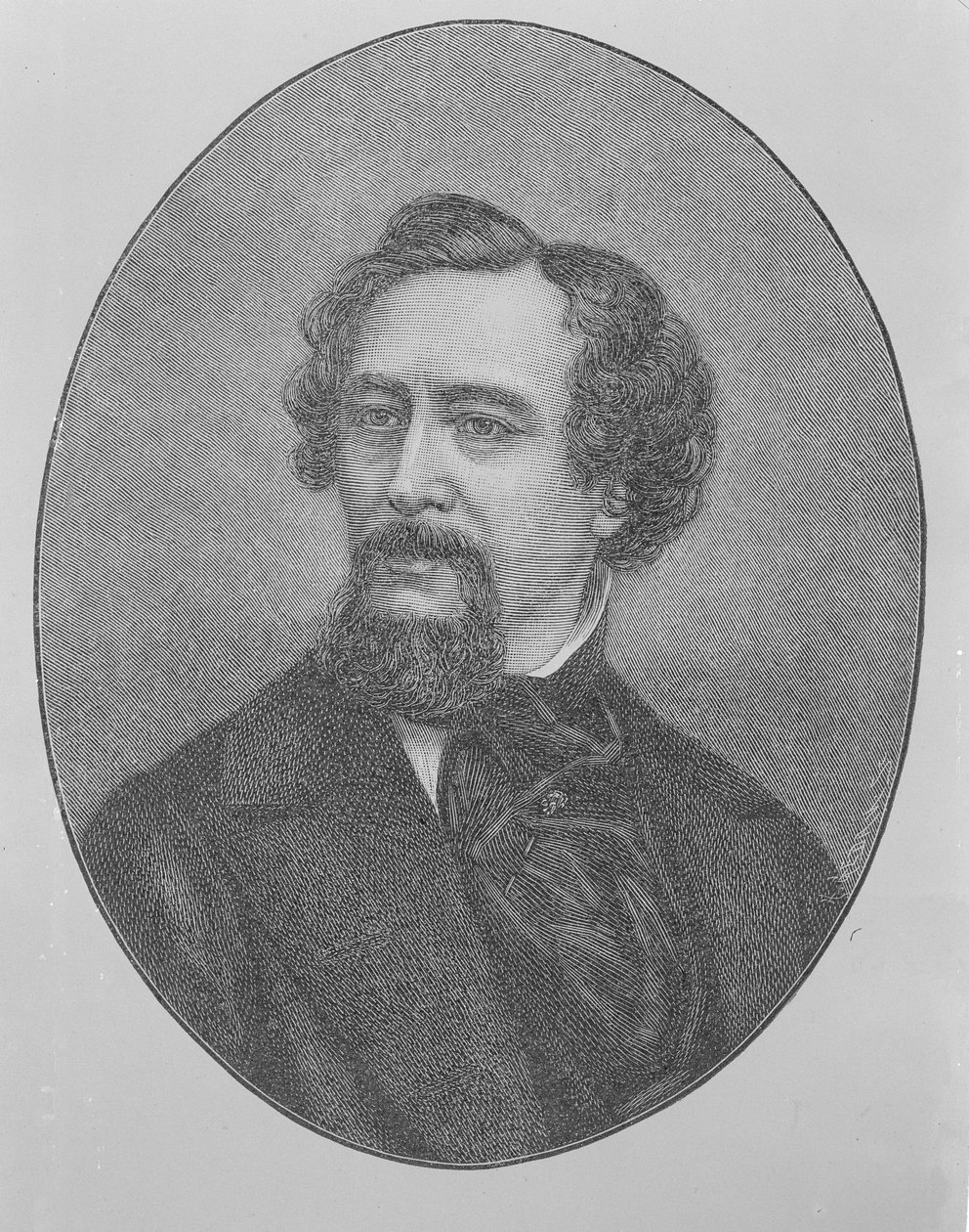 Charles John Huffam Dickens by John Jabez Edwin Paisley Mayall