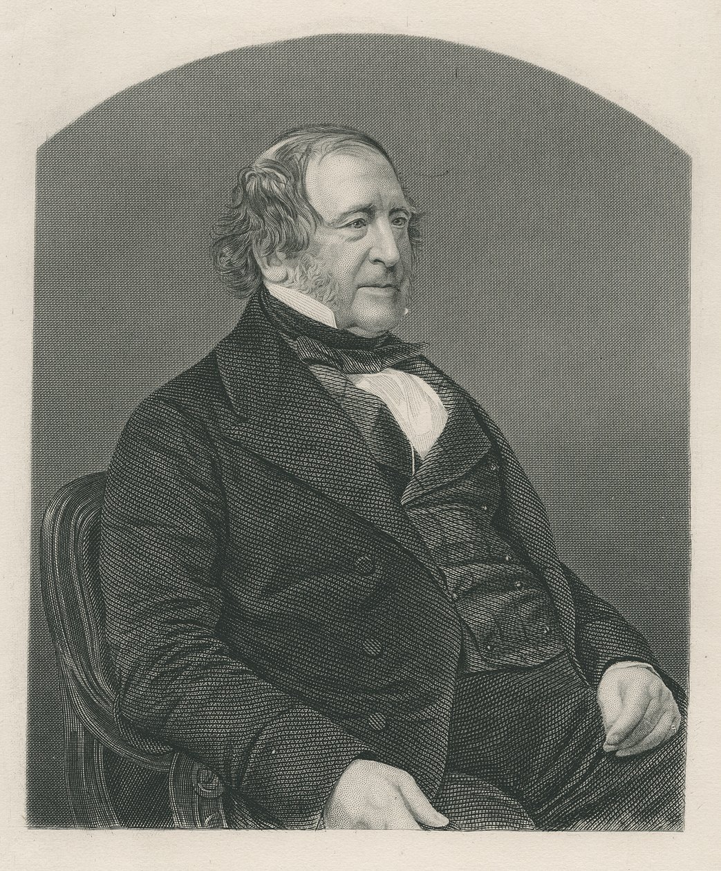 John Campbell, 1st Baron Campbell of St. Andrews, engraved by D.J. Pound from a photograph, from 