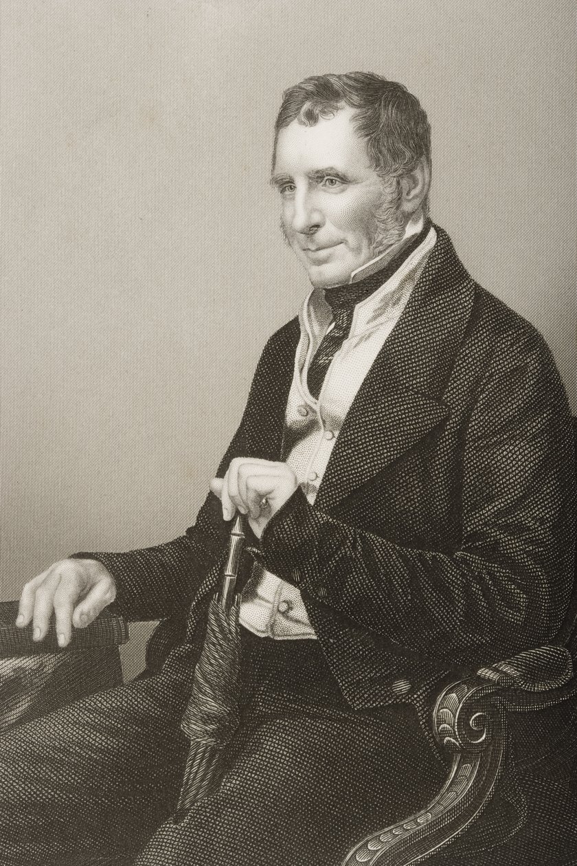 Joseph Warner Henley engraved by D.J. Pound from a photograph, from 