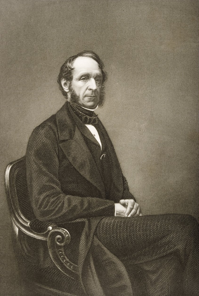 Robert Grosvenor engraved by D.J. Pound from a photograph, from 