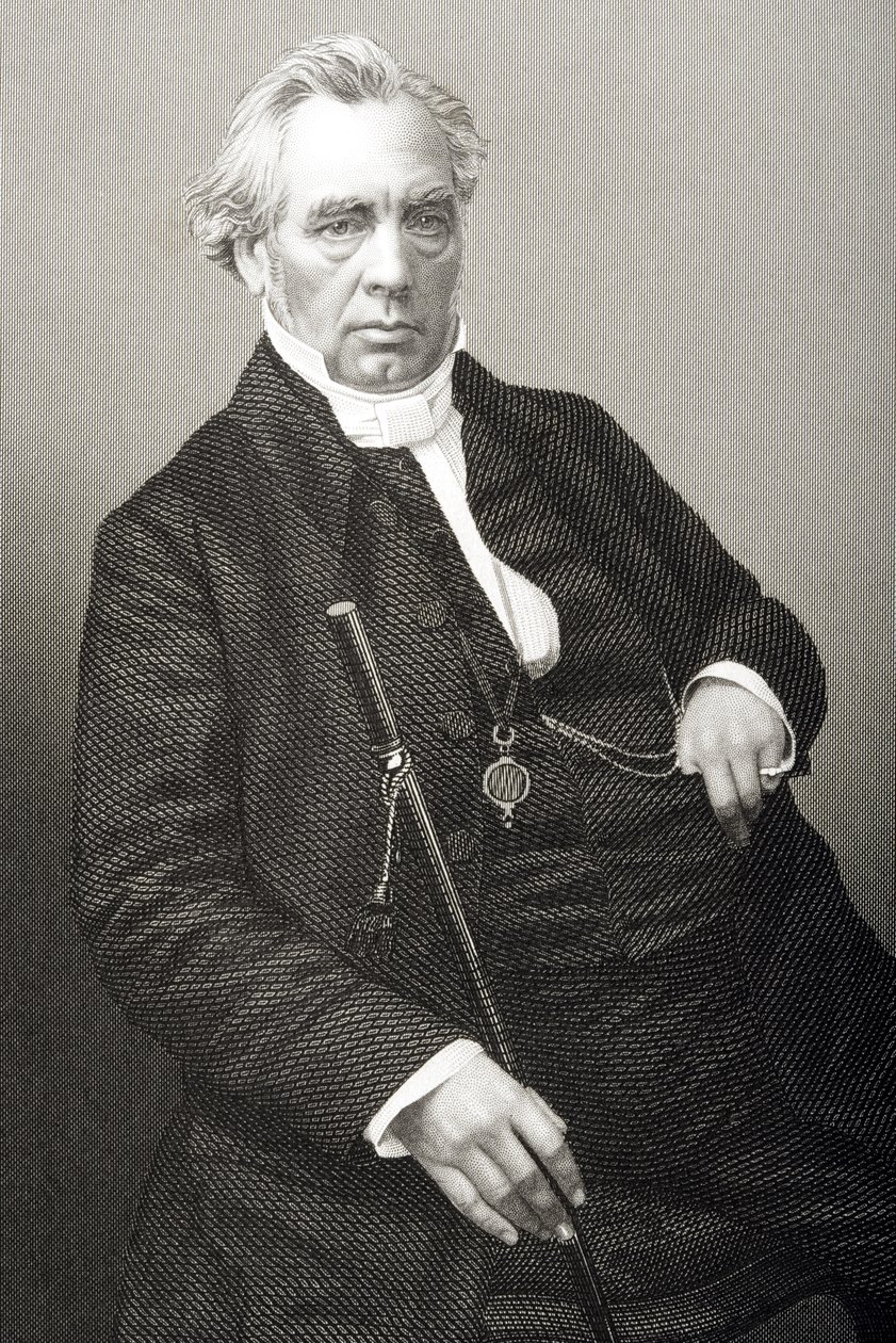 Samuel Dousland Waddy engraved by D.J. Pound from a photograph, from 