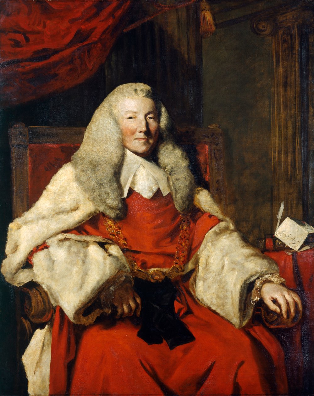 William Murray, 1st Earl of Mansfield, British jurist by John Jackson