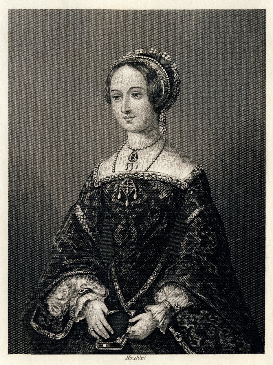 Marguerite de Navarre, Queen Consort of Henry II of Navarre by John James Hinchcliff