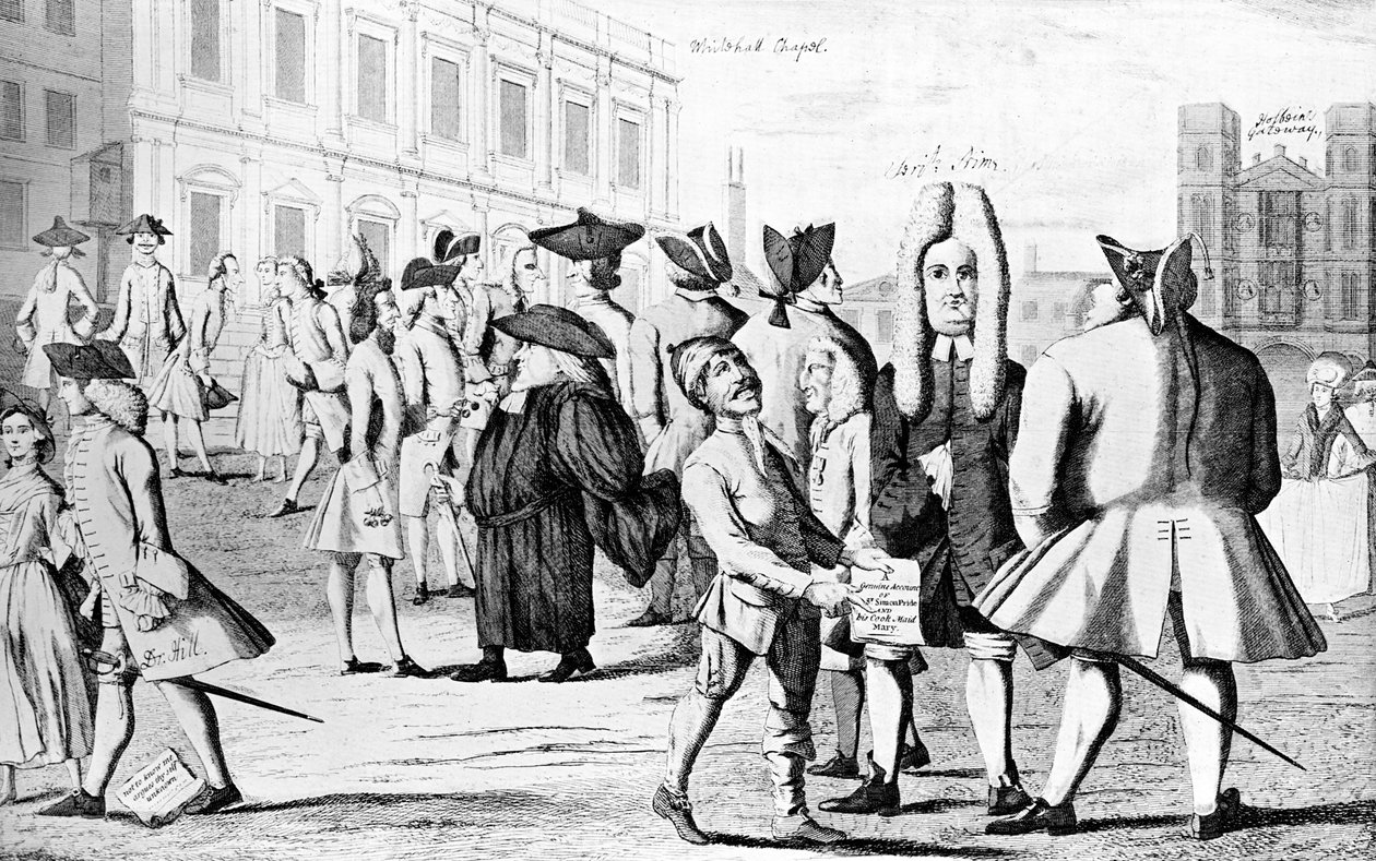 Lusus Naturae, or Caricatures of the Present Age, 1752 by John June