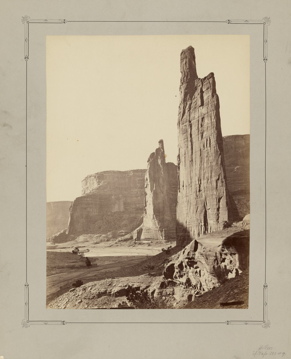 Captains of the Canon, Canyon de Chelly, Arizona by John K. Hillers
