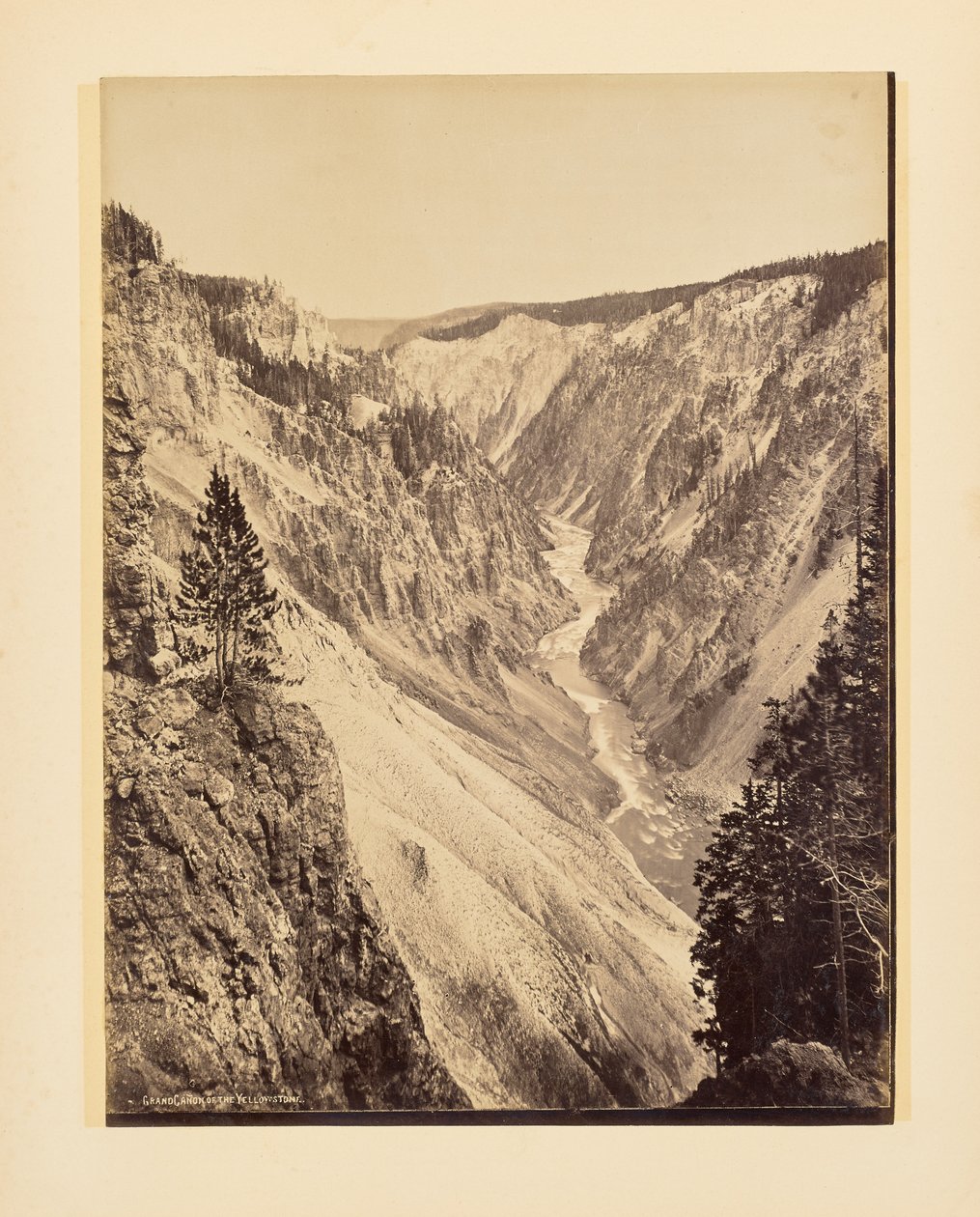 Grand Canyon of the Yellowstone by John K. Hillers