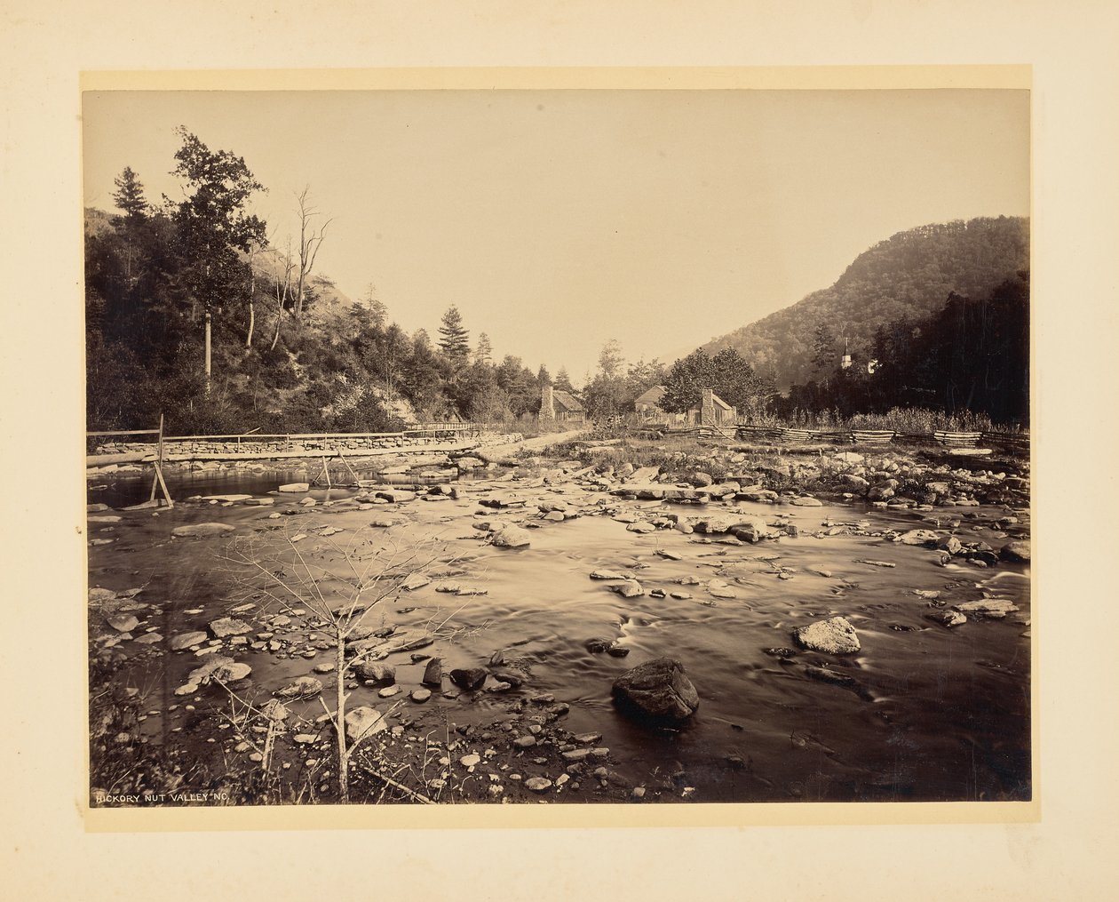 Hickory Nut Valley, North Carolina by John K. Hillers