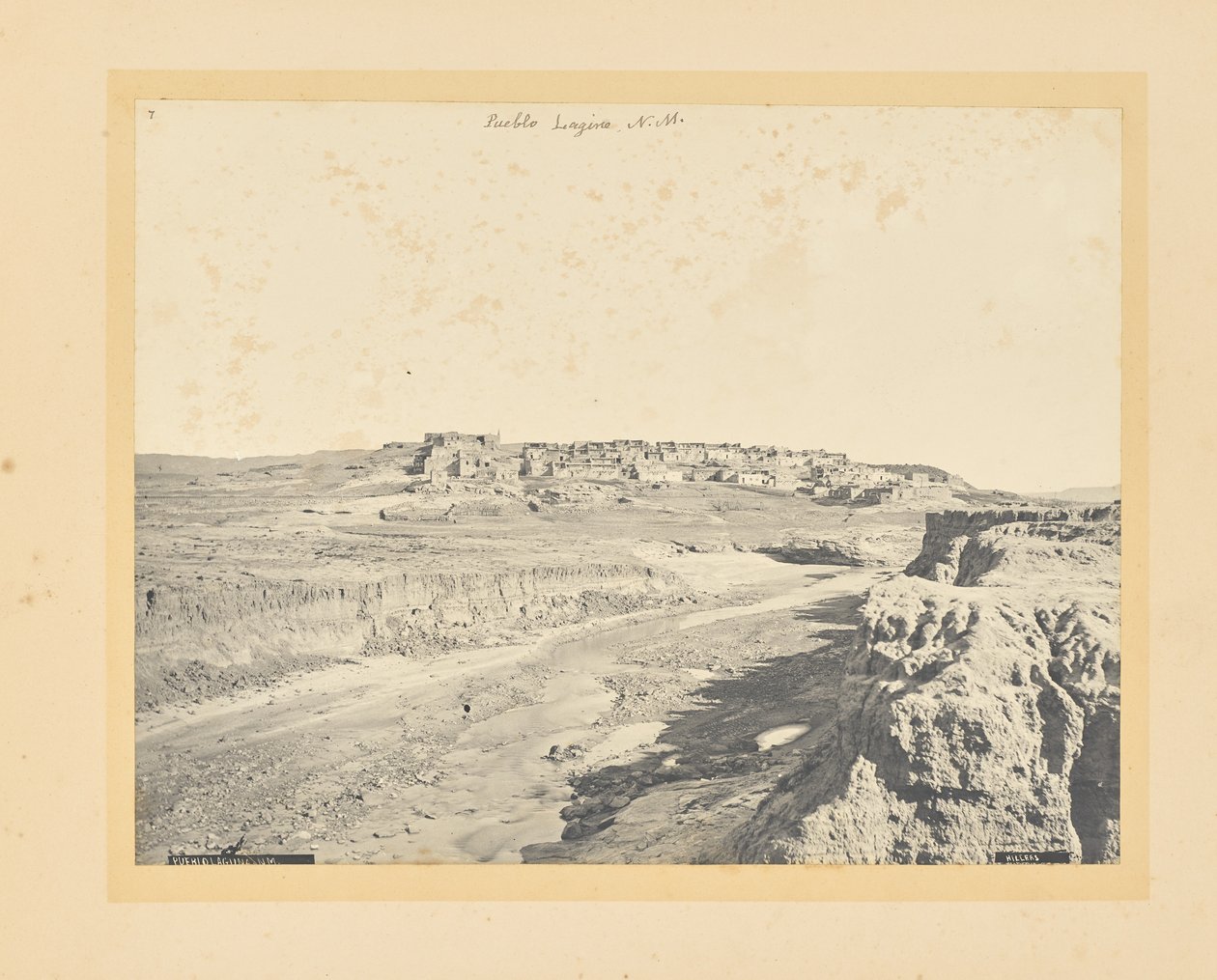 Pueblo Laguna, New Mexico by John K. Hillers