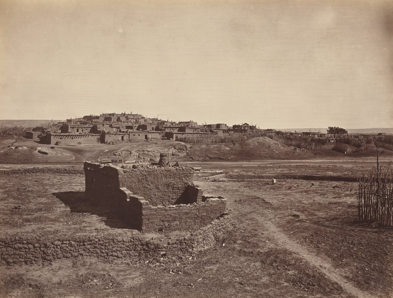Zuni Pueblo by John K. Hillers