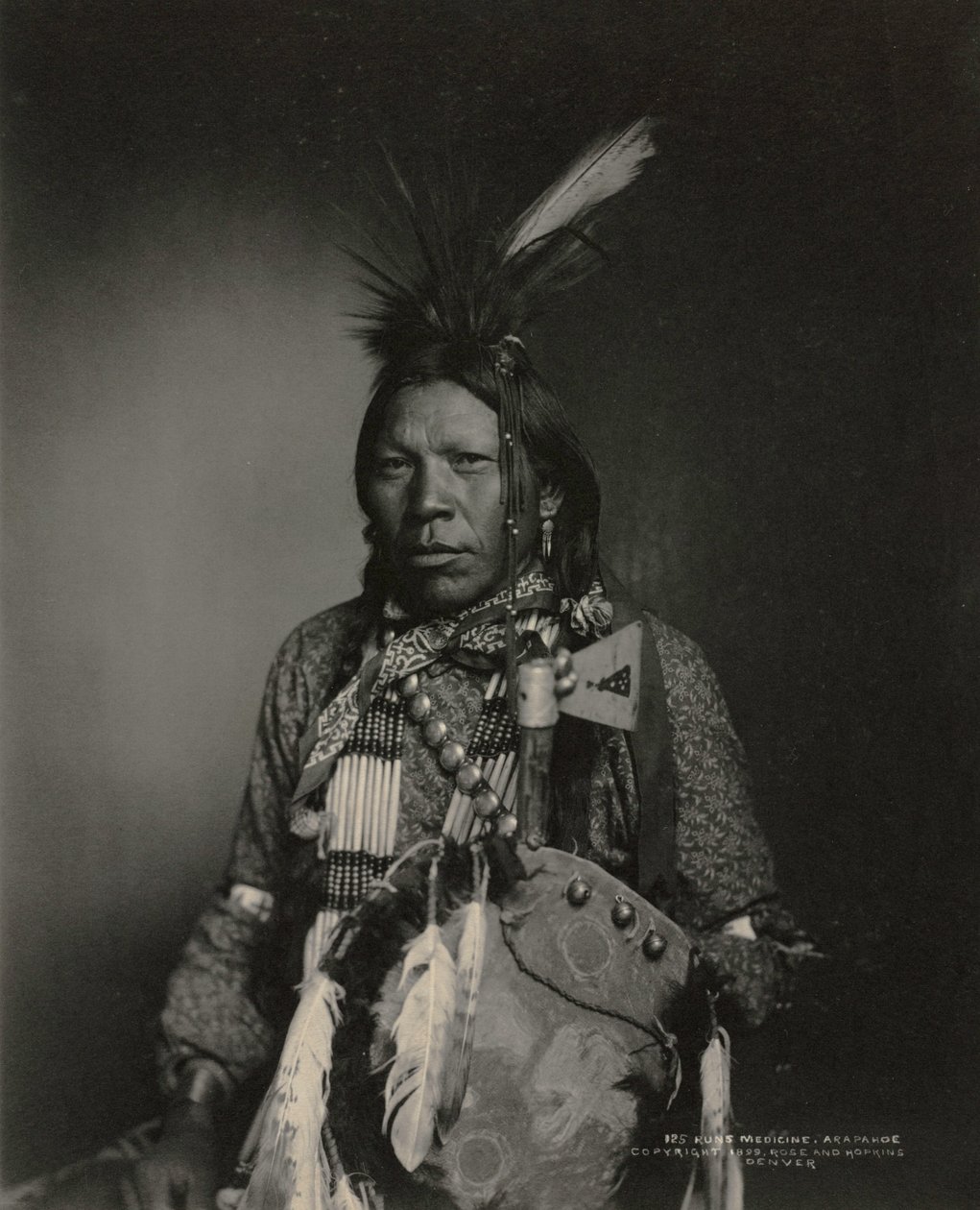 Runs Medicine, Arapahoe by John K. Rose