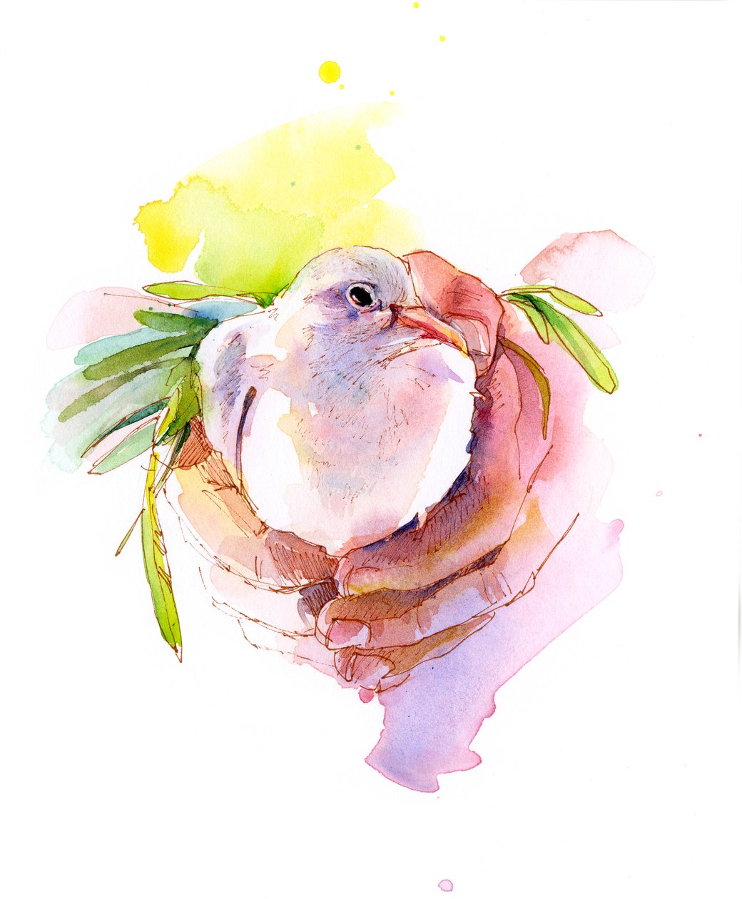 Dove of Peace, 2016 by John Keeling