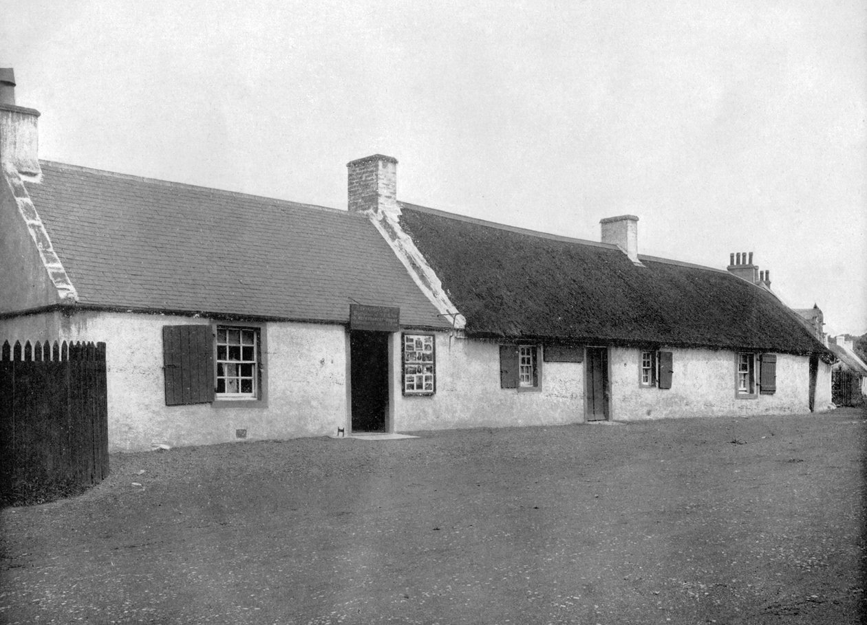 Burns Cottage, Scotland by John L. Stoddard