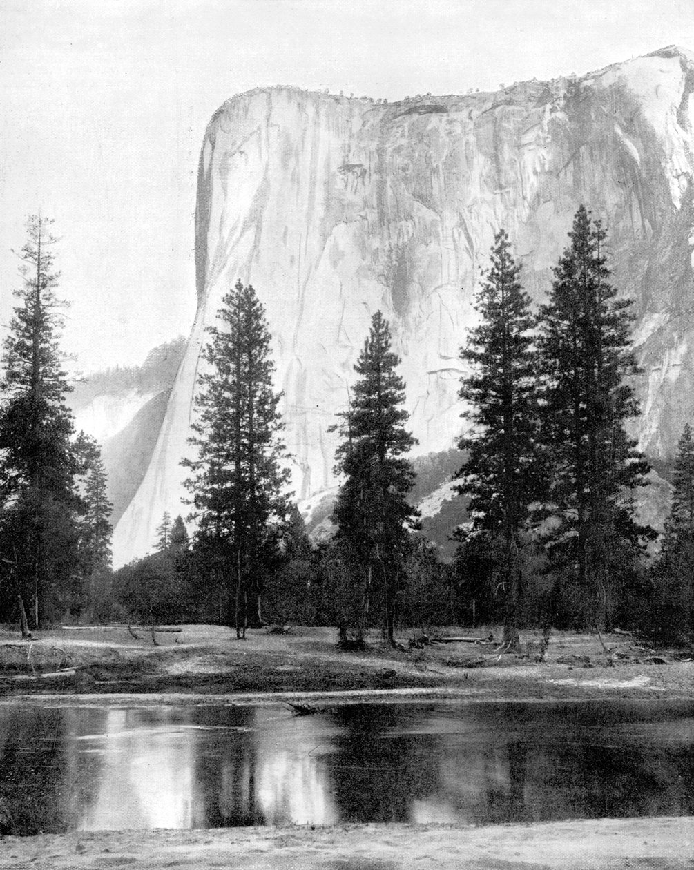 El Capitan, Yosemite Valley, California, USA, 1893 by John L. Stoddard