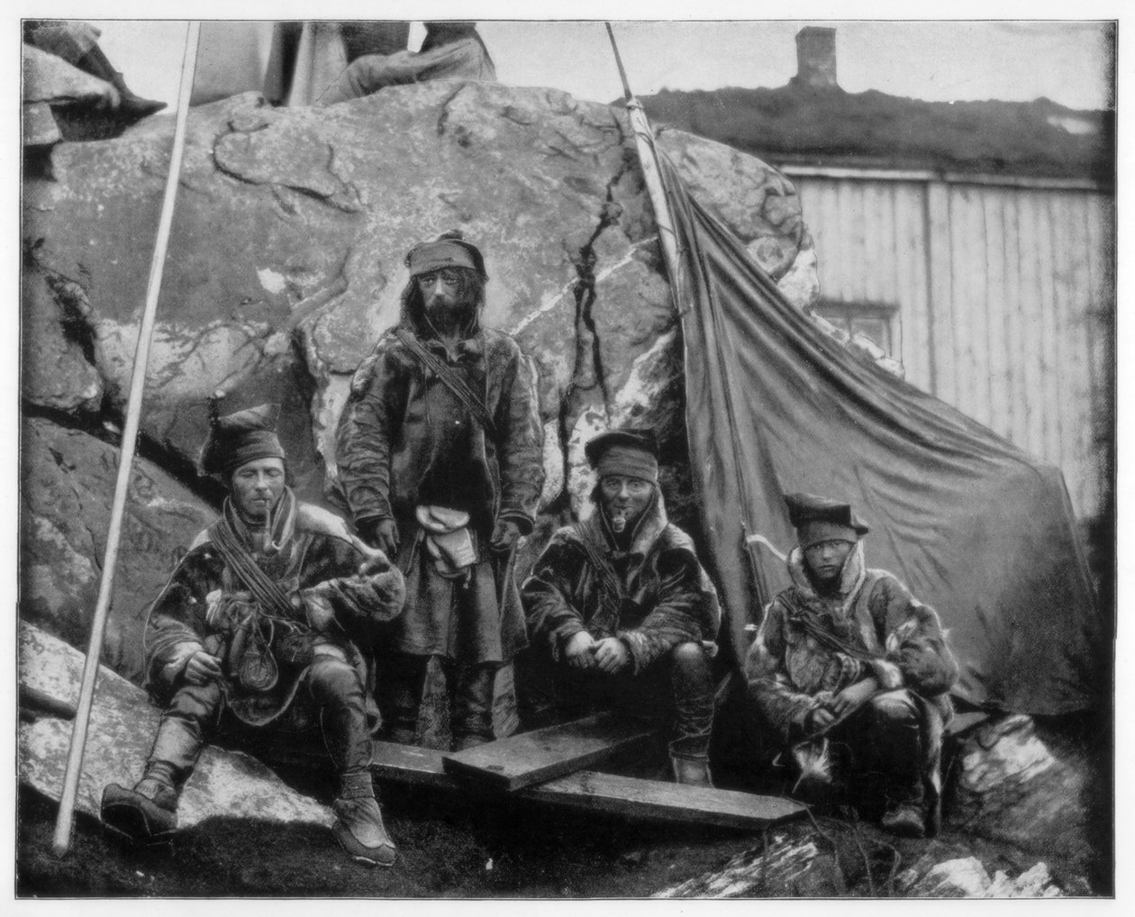 Group of Lapps, Norway, late 19th century by John L. Stoddard