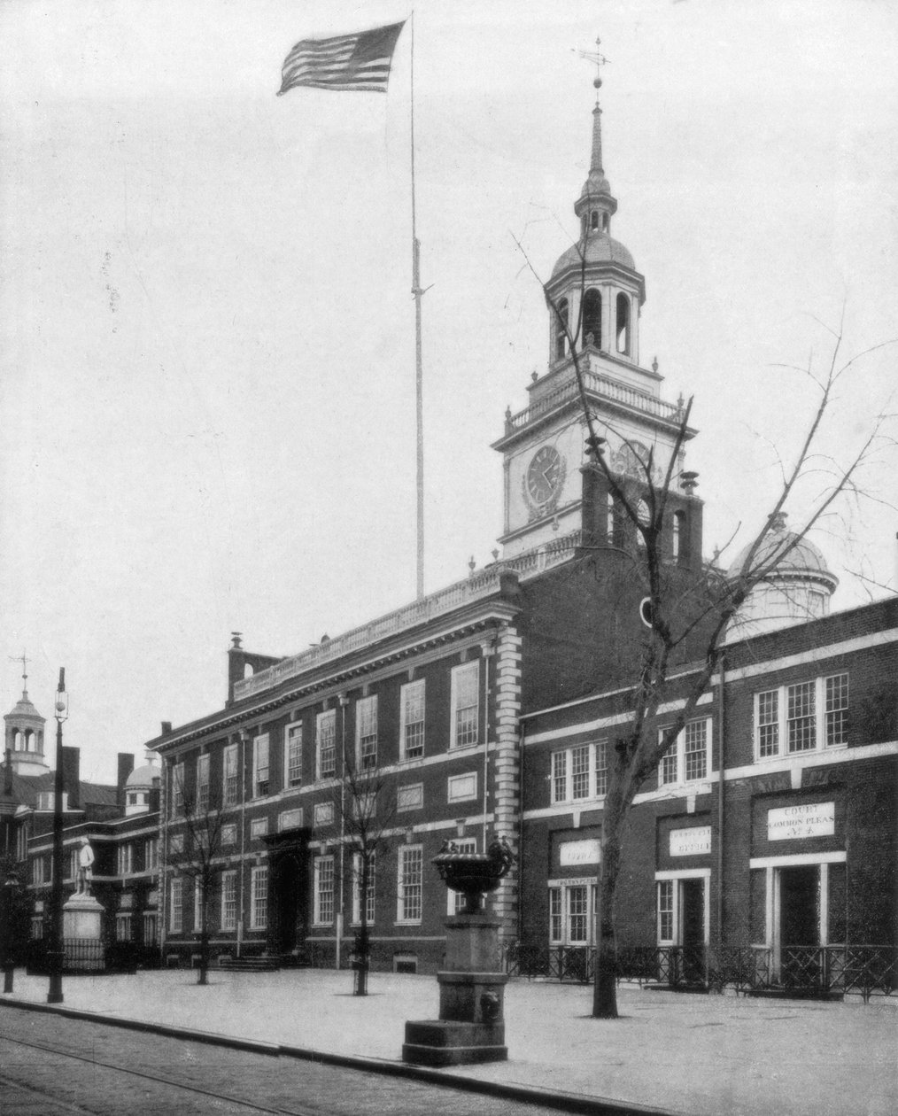 Independence Hall, Philadelphia, USA by John L. Stoddard