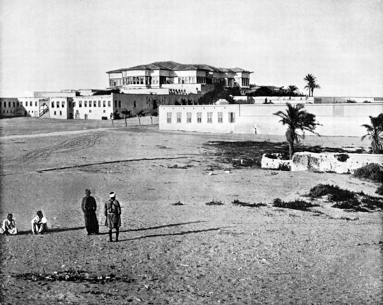 Palace and Harem, Alexandria, Egypt by John L. Stoddard