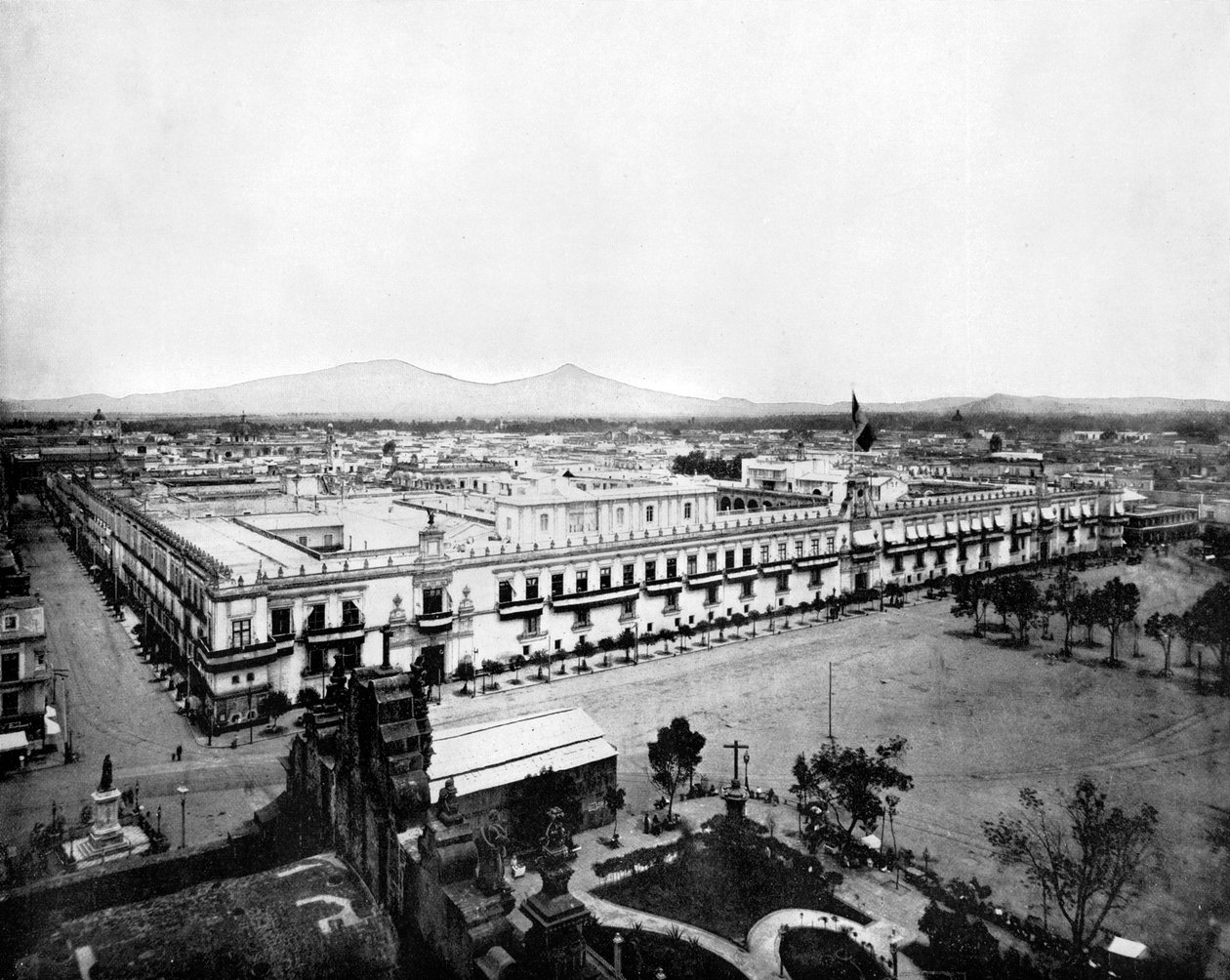 Panorama of the City of Mexico, 1893 by John L. Stoddard