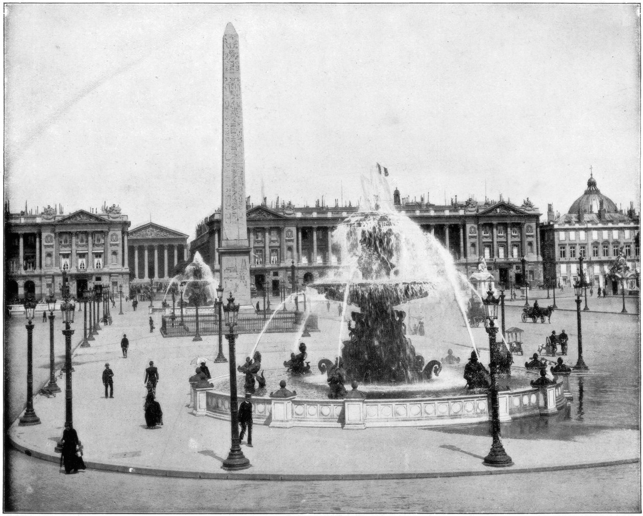 Place de la Concorde, Paris by John L. Stoddard