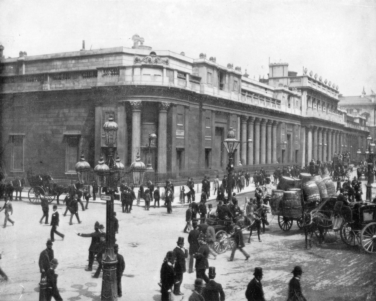 The Bank of England, London by John L. Stoddard