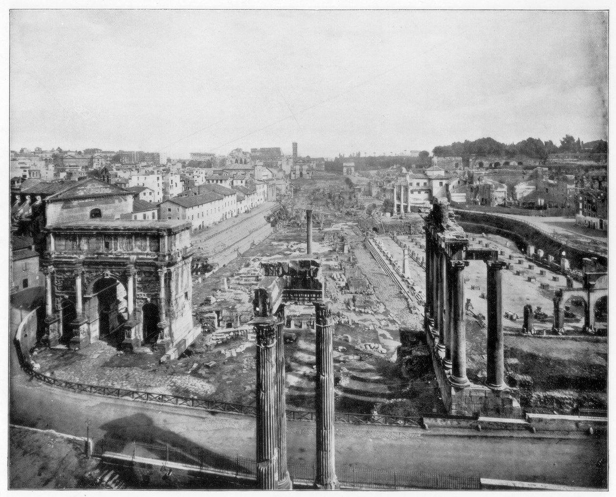 The Forum, Rome by John L. Stoddard