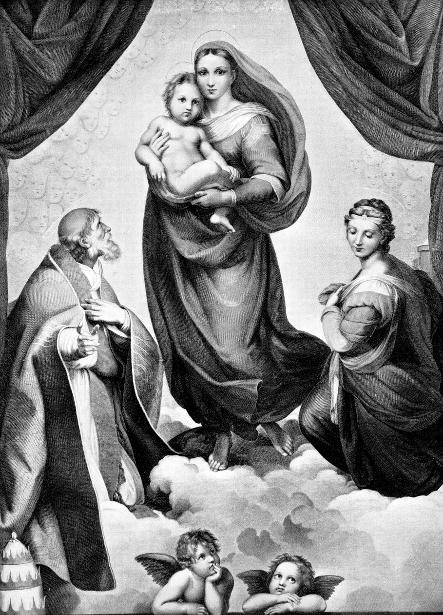 The Madonna in San Sisto, c1512, 1893 by John L. Stoddard