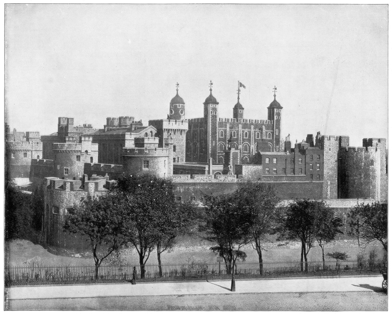 The Tower of London, England by John L. Stoddard