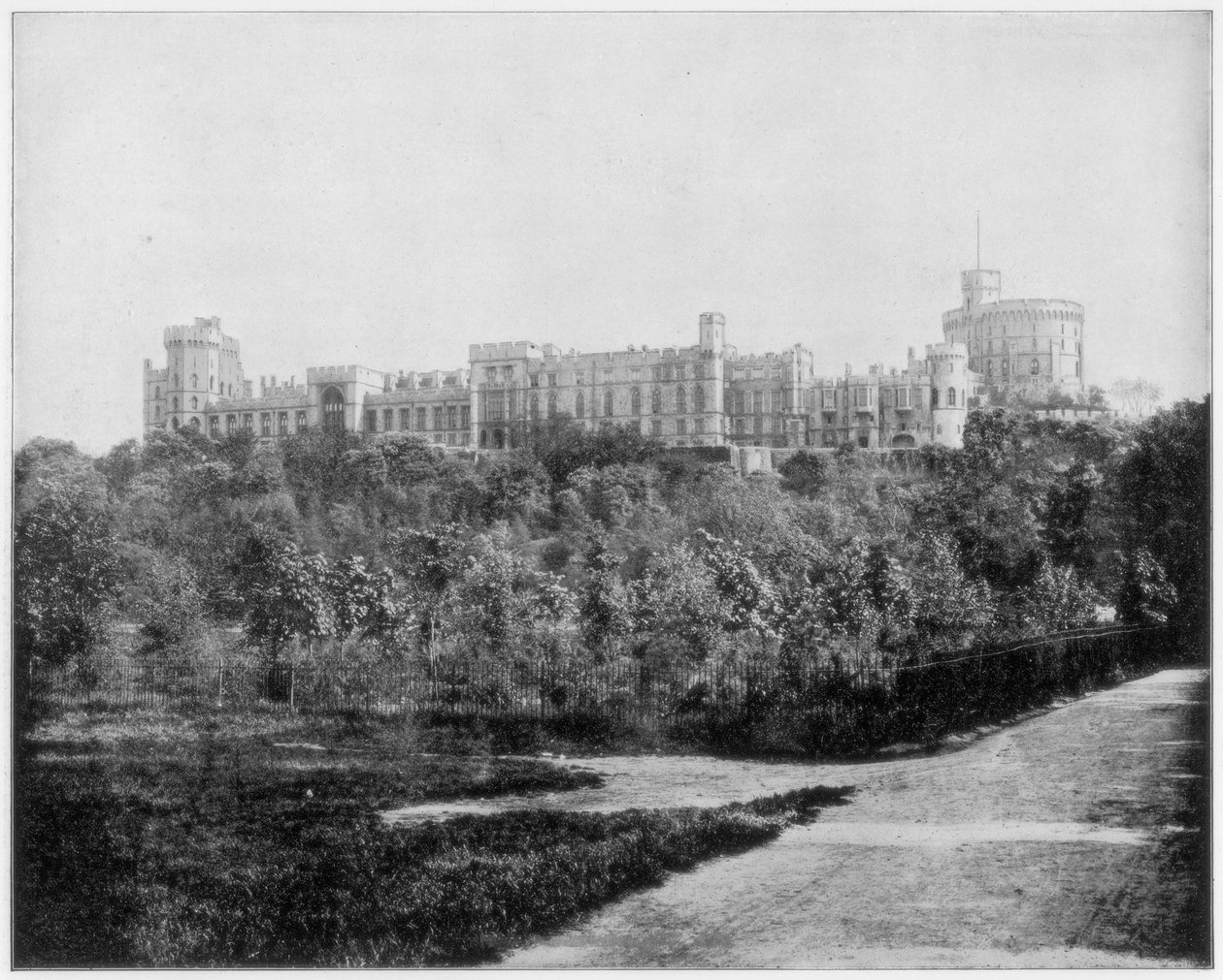 Windsor Castle, England, late 19th century by John L. Stoddard