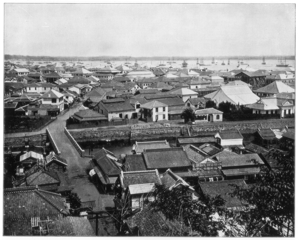 Yokohama, Japan (late 19th century) by John L. Stoddard