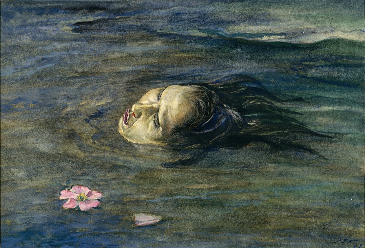 The Strange Thing Little Kiosai Saw in the River, 1897 by John La Farge