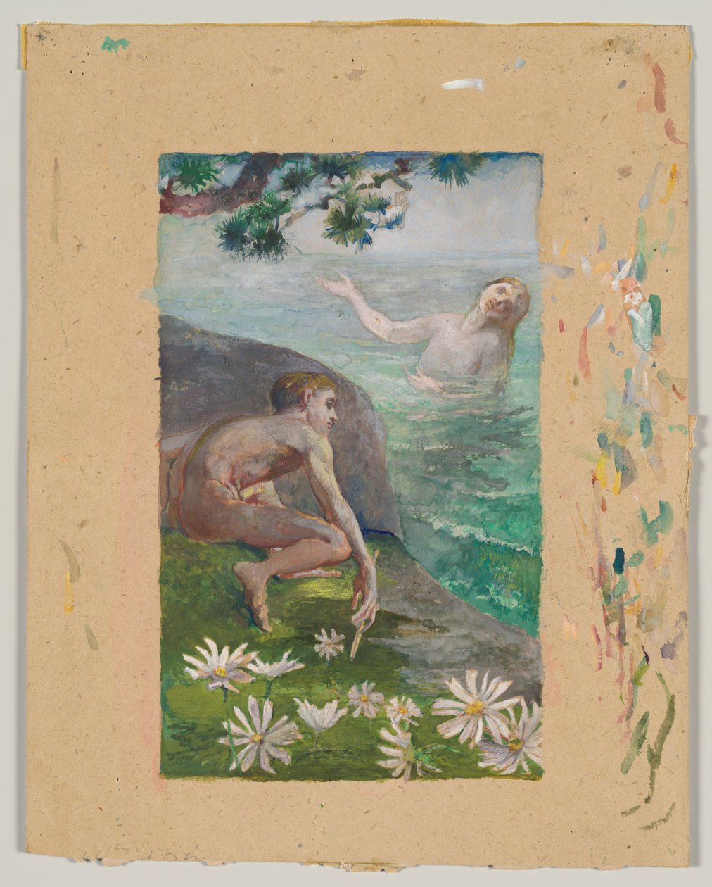 Song of the Siren by John La Farge or Lafarge