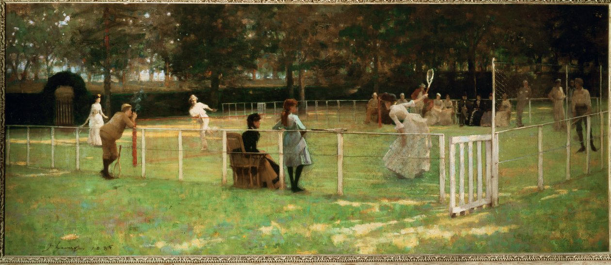 A Game of Tennis by John Lavery