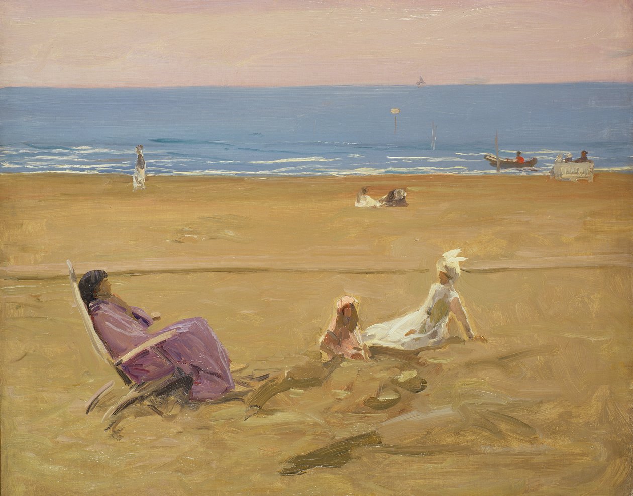 On the Beach by John Lavery