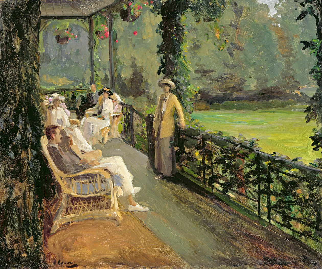 The Verandah, 1912 by John Lavery