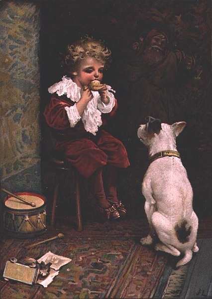 Little Jack Horner, from an Illustrated Book of Children