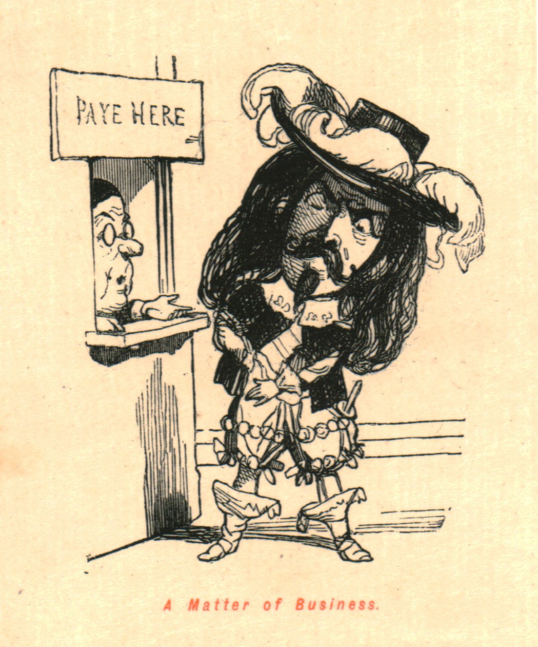 A Matter of Business, 1897 by John Leech