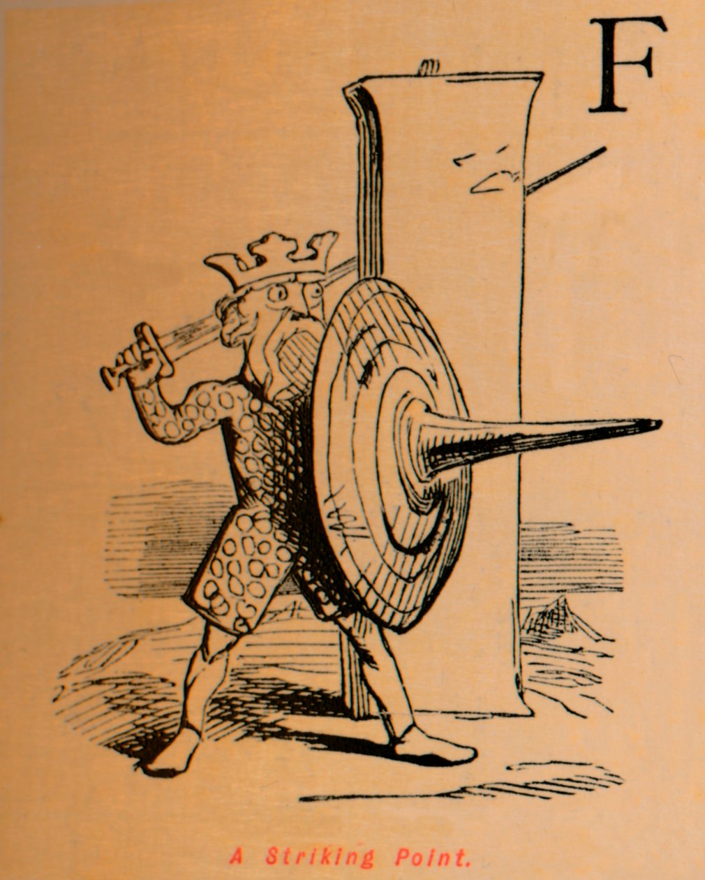 A Striking Point by John Leech: Premium art reproduction