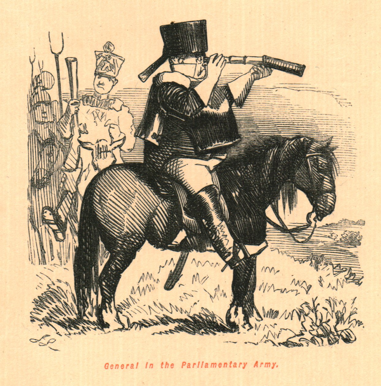 General in the Parliamentary Army by John Leech