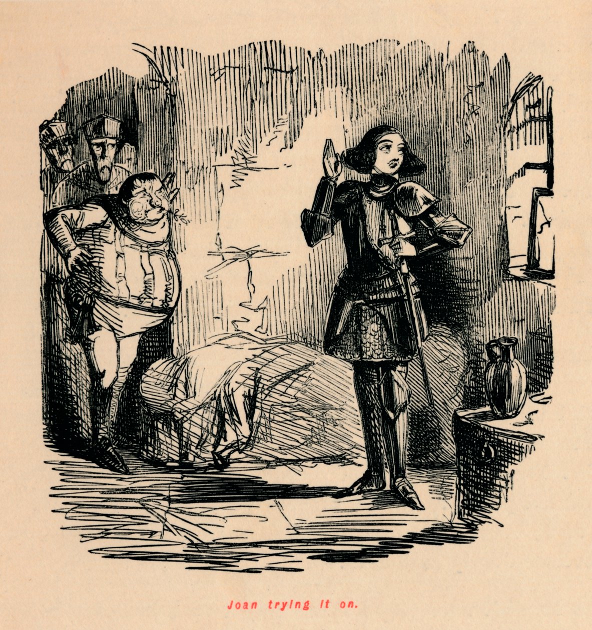 Joan Trying It On by John Leech