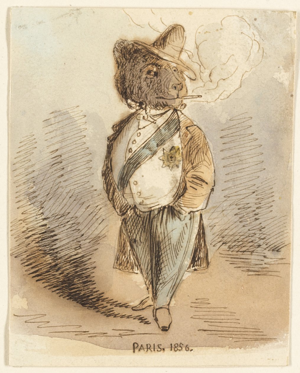 Paris 1856 by John Leech