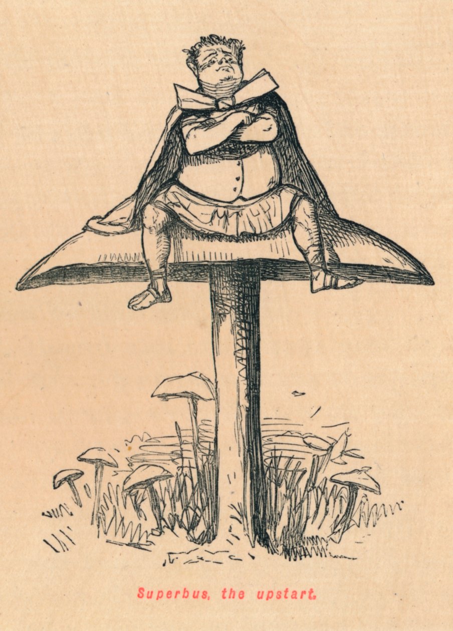 Superbus, the upstart, 1852 by John Leech